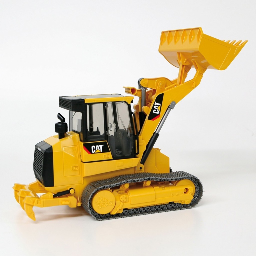 bruder cat wheel excavator