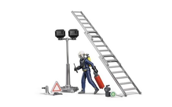 bruder fire brigade figure set