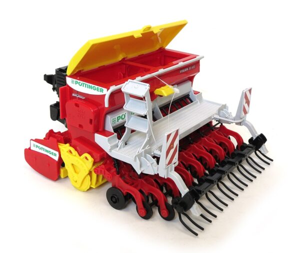 Kavanaghs Toys - BRUDER POTTINGER VITASEM 302ADD ROTARY SEED DRILL 1:16