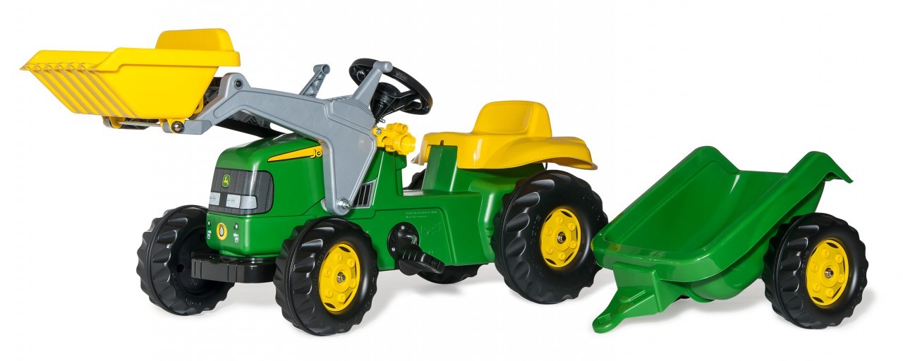Rolly Kid John Deere Tractor With