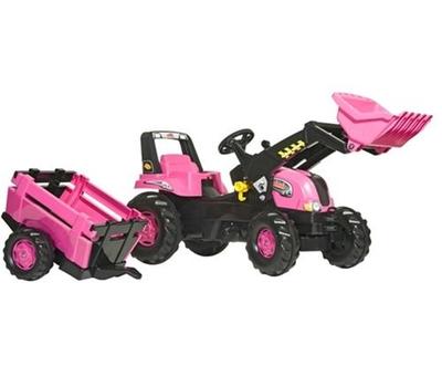 Rolly Junior Pink Tractor With Loader