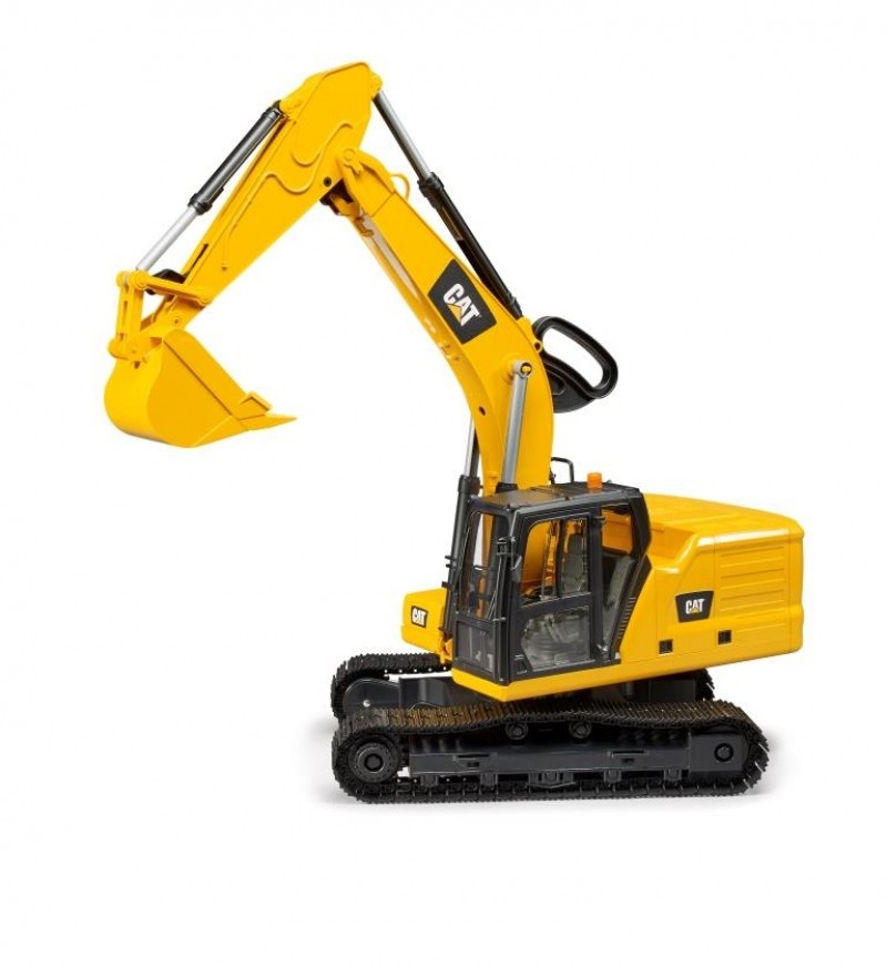 bruder cat wheel excavator