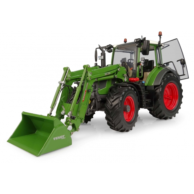 UNIVERSAL HOBBIES FENDT 516 VARIO TRACTOR WITH FRONT LOADER 1:32 SCALE