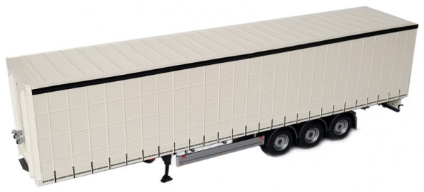 MARGE MODELS PACTON CURTAINSIDE TRAILER WHITE CURTAIN 1:32 SCALE
