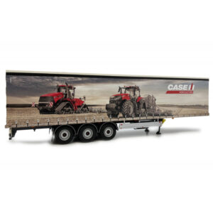 MARGE MODELS PACTON CURTAINSIDE TRAILER CASE IH DESIGN 1:32 SCALE