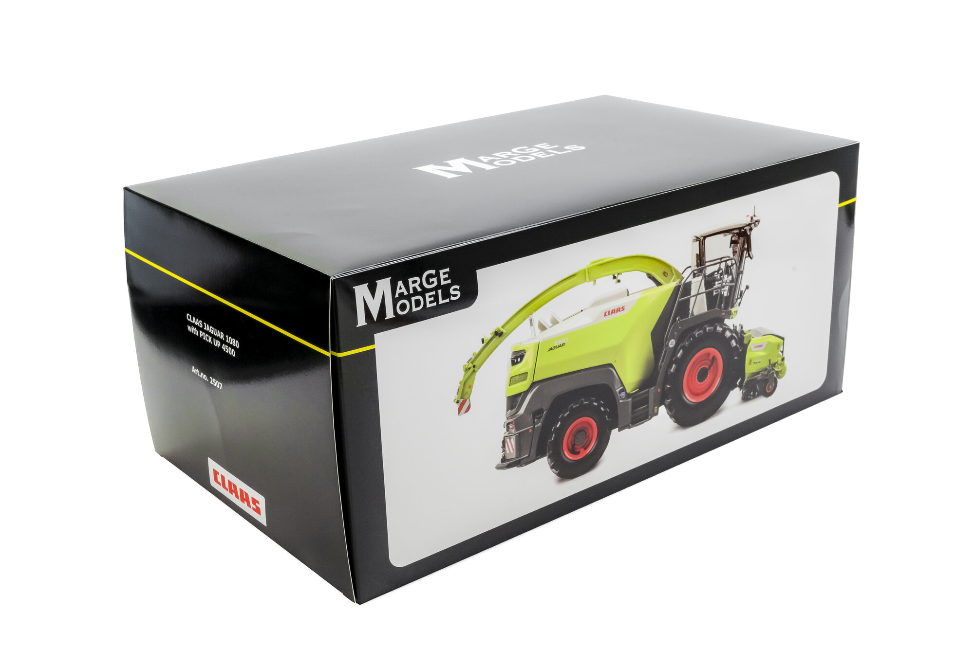 MARGE MODELS CLAAS JAGUAR 1080 WITH PICK UP 4500 1:32 SCALE - Image 4