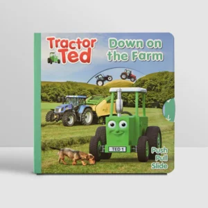 Tractor Ted Down on the Farm Push-Pull-Slide Book