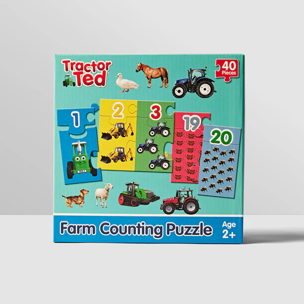Tractor Ted Farm Counting Puzzle - Image 2