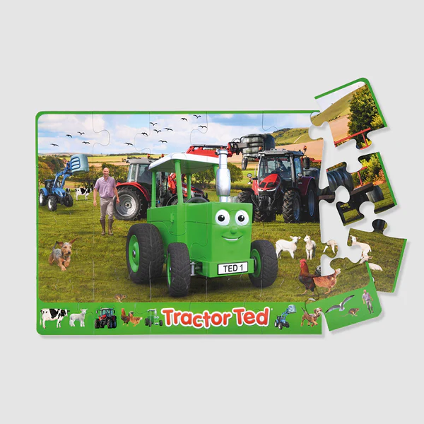 Tractor Ted Giant Floor Puzzle - Image 2